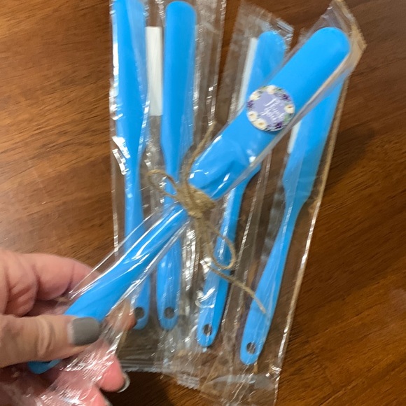 💕5/$15 Silicone Spatula Butter Icing, Set of 5 , NEW in sealing package - Picture 2 of 4